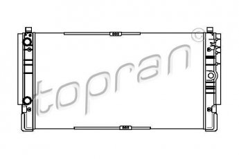 Купить 113 326 Topran Радиатор охлаждения двигателя Транспортер