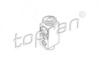 Купить 110 730 Topran Клапан кондиционера Alhambra (1.8, 1.9, 2.0, 2.8)