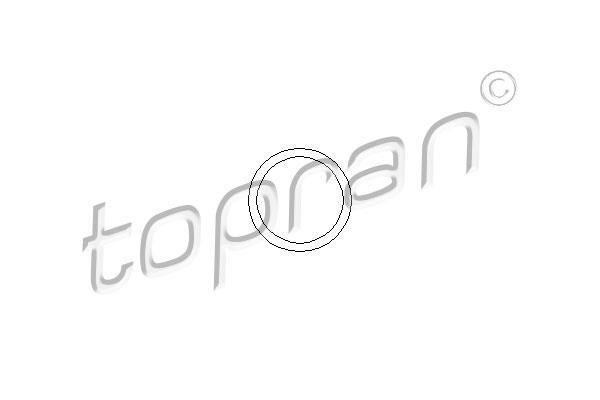 Прокладка, трубопровод охолод 109 639 Topran фото 1