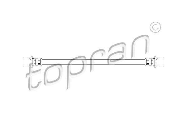 Купити 720 917 Topran Гальмівний шланг Сітроен С1 (1.0, 1.4 HDi)