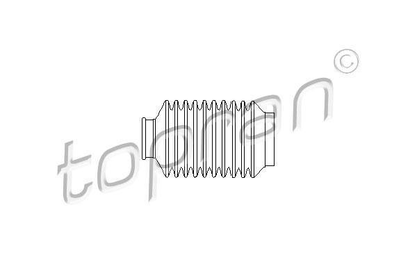 Купить 104 073 Topran Пыльник рулевой рейки Transporter T4 (1.9, 2.0, 2.4, 2.5, 2.8)