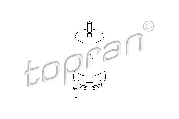 Купить 109 656 Topran Топливный фильтр  Caddy (1.4, 1.4 16V, 1.6)