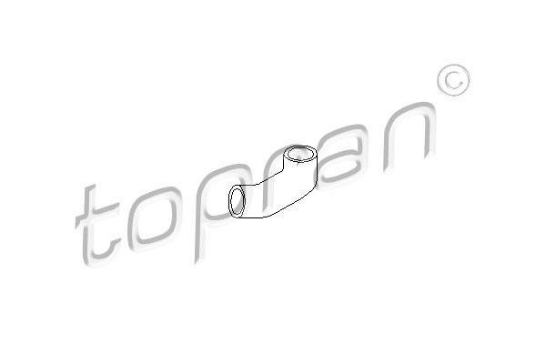 Купить 205 720 Topran Патрубок радиатора Аскона 1.6 D