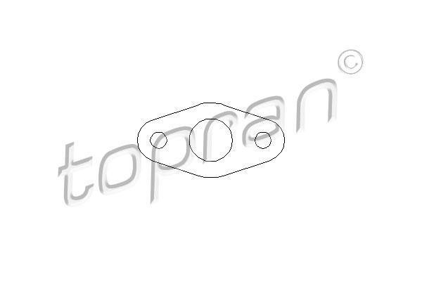 Купить 111 936 Topran Ремкомплект турбины Audi 100 (2.0, 2.2, 2.5)
