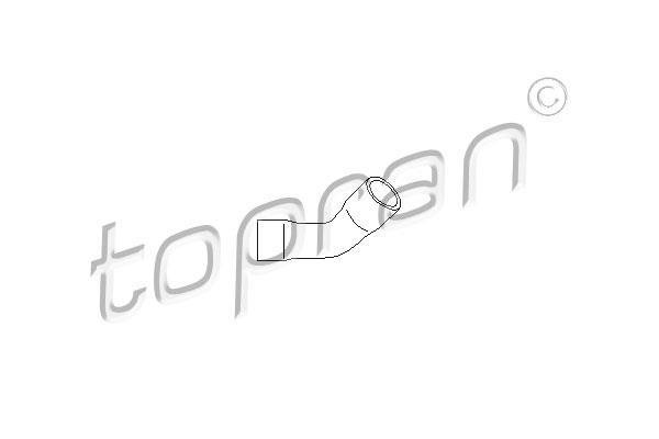 Купить 401 967 Topran Патрубок радиатора ЦЛ Класс СЛК (200, 200 Kompressor, 230 Kompressor)