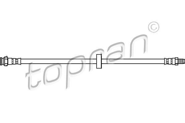 Купить 720 918 Topran Тормозной шланг Jumper (1.9, 2.0, 2.2, 2.4, 2.8)