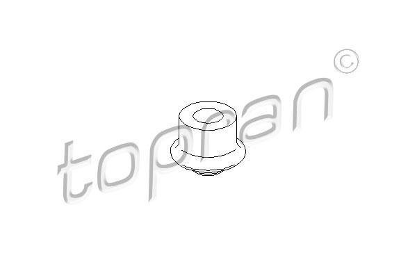 Купить 102 582 Topran Подушка двигателя Jetta 1 (1.1, 1.3, 1.5, 1.6, 1.8)