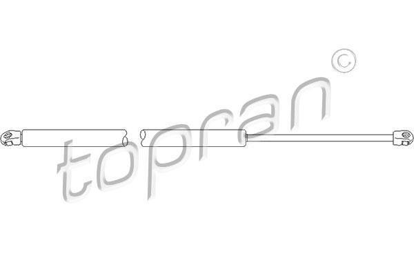 Купити 113 532 Topran Амортизатор багажника Transporter (1.9, 2.0, 2.5, 3.2)