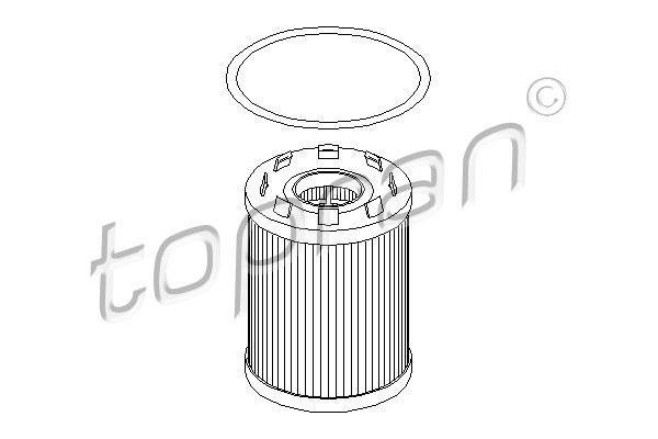 Купить 206 963 Topran Масляный фильтр  Ypsilon (1.3 D Multijet, 1.3 JTD)