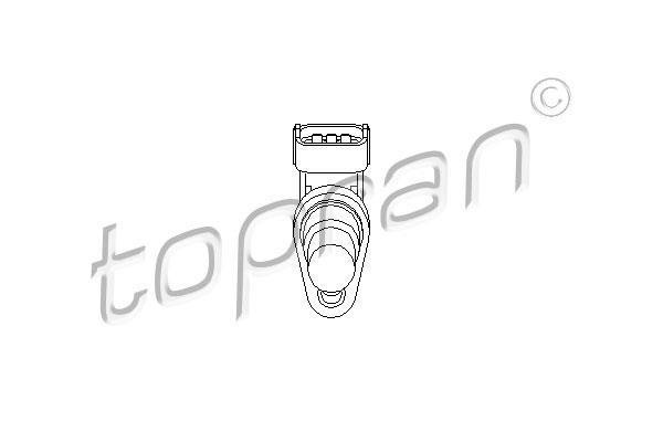 Купити 206 841 Topran Датчик розпредвала Ярис 1.4 D-4D