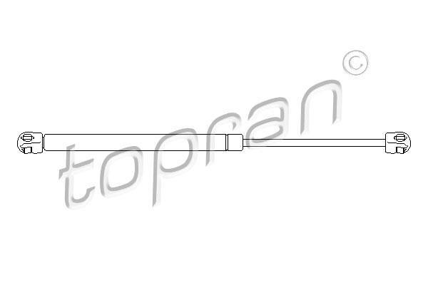 Купить 722 579 Topran Амортизатор багажника Citroen C3 (1.1, 1.4, 1.6)