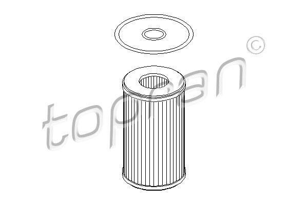 Купити 700 469 Topran Масляний фільтр  Twingo 1 (1.2, 1.2 16V)