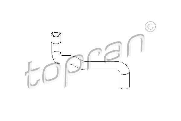 Купити 109 010 Topran Патрубок радіатора Polo (75 1.6, 90 1.8)