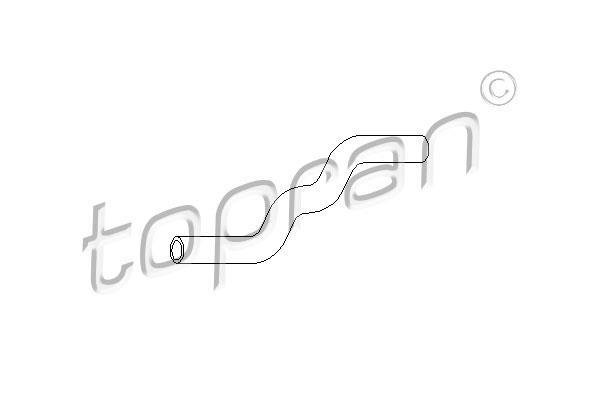 Купити 102 873 Topran Патрубок радіатора Гольф 2 (1.8 GTI 16V, 1.8 GTI G60, 1.8 GTI G60 Syncro)