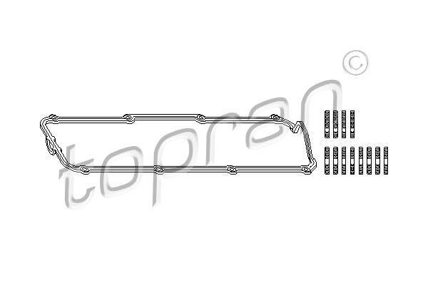 Купить 107 144 Topran Прокладка клапанной крышки Транспортер (Т3, Т4) (1.6, 1.7, 2.0)