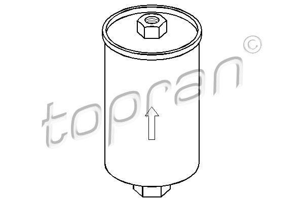 Купить 300 531 Topran Топливный фильтр  Фиеста 3 (1.1, 1.3, 1.4, 1.6)