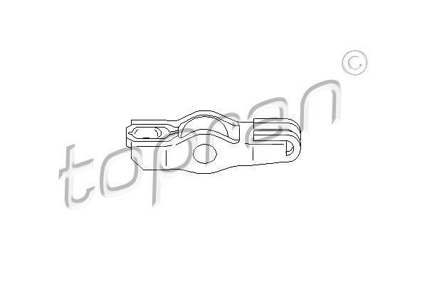 Купить 302 640 Topran Коромысло клапана Peugeot 206 1.6 HDi 110