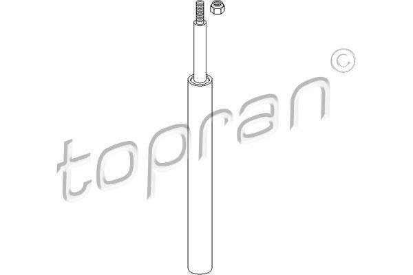 Купить 104 322 Topran Амортизатор    Audi 90 (2.0, 2.2)