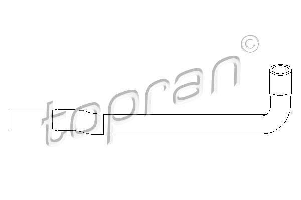 Купити 501 573 Topran Патрубок радіатора Cooper (1.4, 1.6)