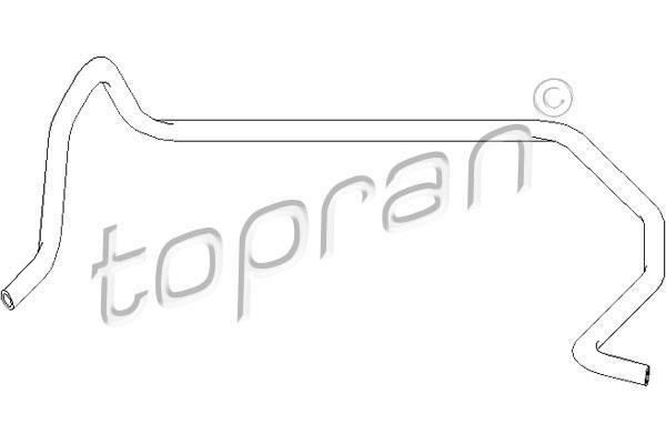 Купити 301 431 Topran Патрубок радіатора Фокус 1 (1.8 16V, 2.0 16V)
