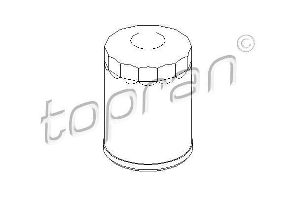 Купить 501 072 Topran Масляный фильтр  Ленд Крузер (2.7, 3.0 D-4D)