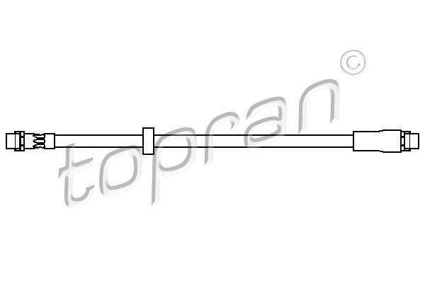 Купити 110 411 Topran Гальмівний шланг Audi A4 (B6, B7)