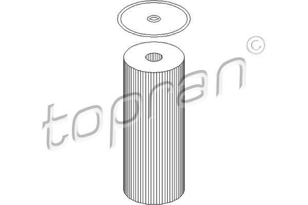 Купити 108 007 Topran Масляний фільтр  Суперб (1.9 TDI, 2.0 TDI)