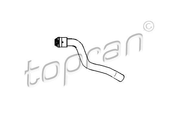 Купить 207 685 Topran Патрубок радиатора Astra H 1.6