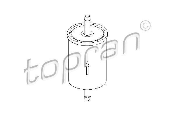 Купить 201 621 Topran Топливный фильтр  Омега А (1.8, 2.0, 2.4, 2.6, 3.0)