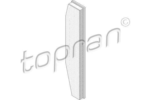 Купить 501 665 Topran Воздушный фильтр  БМВ Х3 Е83 (2.0, 3.0)