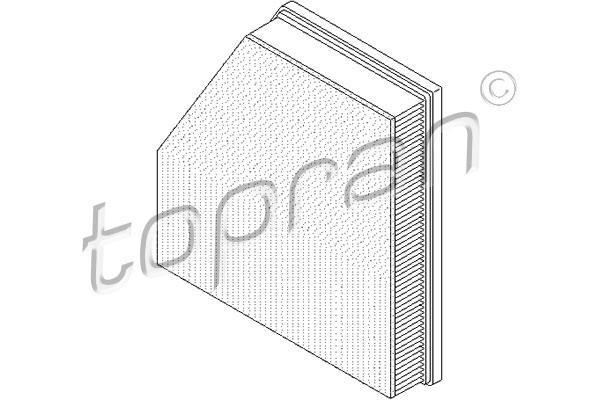 Воздушный фильтр 501 309 Topran –  фото 1