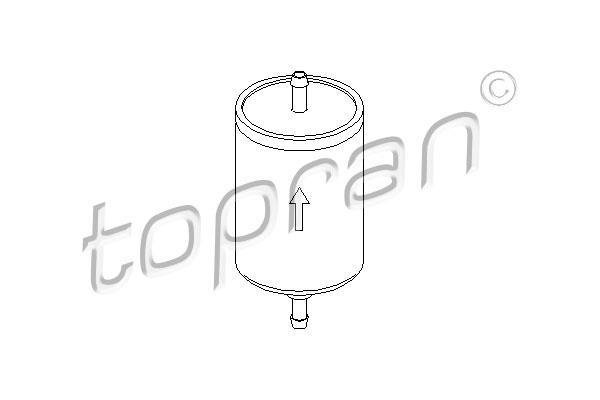 Купити 103 023 Topran Паливний фільтр  Superb (1.8 T, 2.0, 2.8 V6)