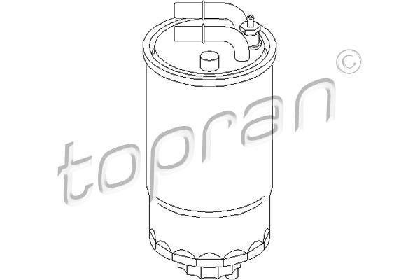 Купить 207 977 Topran Топливный фильтр  Опель