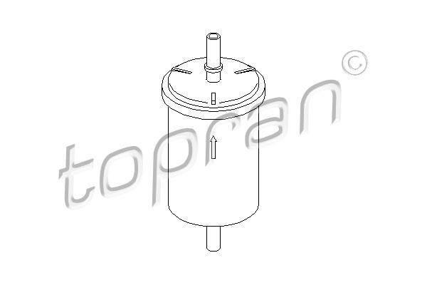 Купить 720 937 Topran Топливный фильтр  Citroen C4 Picasso (1.2, 1.4, 1.6, 1.7, 2.0)
