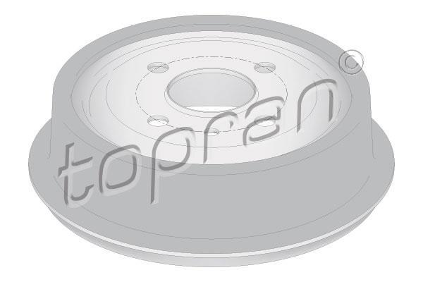 Тормозной барабан 200 930 Topran фото 1