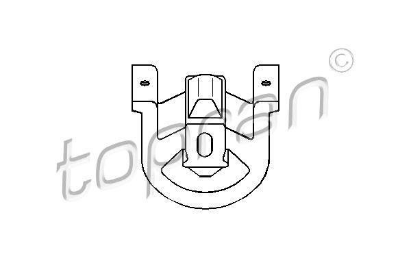 Купити 111 903 Topran Подушка двигуна Transporter (T5, T6) (2.0, 2.5)