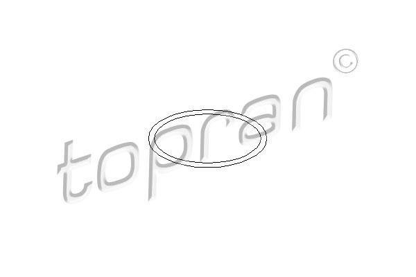 Купити 100 674 Topran Прокладка помпи Ауді 80 (1.9, 2.0, 2.3)