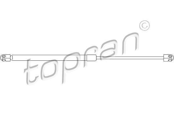 Купить 301 032 Topran Амортизатор багажника Эскорт 7 (1.3, 1.4, 1.6, 1.8)