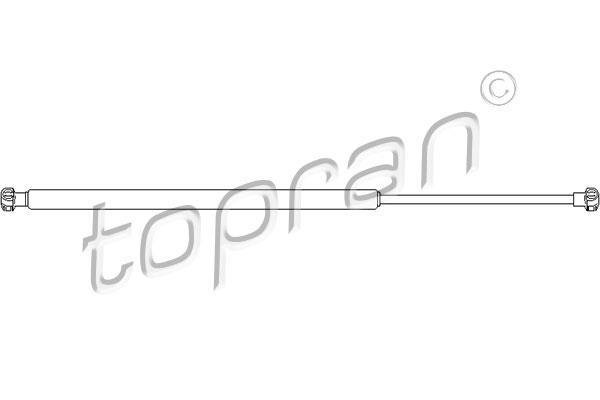 Купить 501 812 Topran Амортизатор багажника БМВ Е46 (1.6, 1.8, 2.0, 2.5)