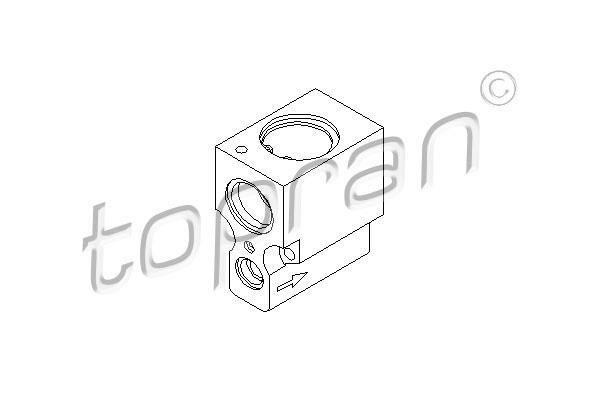 Купити 108 924 Topran Клапан кондиціонера Пассат (Б3, Б4) (1.6, 1.8, 1.9, 2.0, 2.8)