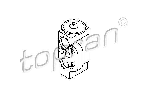 Купить 112 306 Topran Клапан кондиционера Туран (1.2, 1.4, 1.6, 1.9, 2.0)