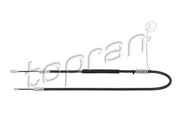 Купити 304 672 Topran Трос ручного гальма Транзіт 7 (2.2, 2.3, 2.4, 3.2)