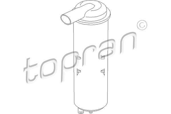 Фильтр с активированным углем, система вентиляции бака 111 022 Topran фото 1