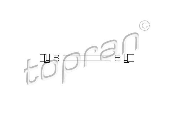 Купити 104 163 Topran Гальмівний шланг Audi 90 (2.0, 2.2 E, 2.3 E 20V)