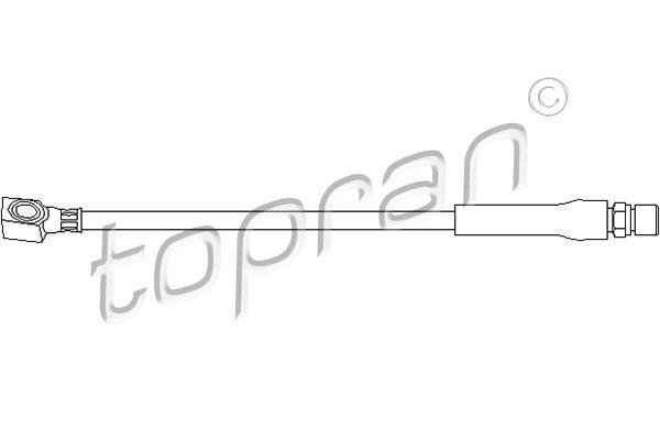 Купить 200 926 Topran Тормозной шланг Аскона (1.3, 1.6, 1.8, 2.0)