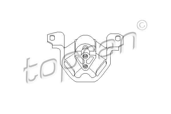 Купить 201 391 Topran Подушка двигателя Astra F (1.4, 1.6, 1.7, 2.0)