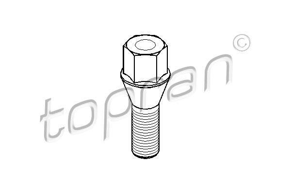 Купити 201 852 Topran - Болт для кріплення колеса