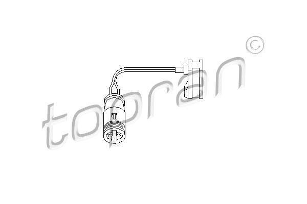 Купить 112 102 Topran Датчик износа тормозных колодок Крафтер (35, 50) (2.0 TDI, 2.0 TDI 4motion, 2.5 TDI)