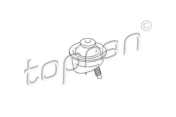 Купить 720 470 Topran Подушка двигателя Пежо 206 (1.1, 1.4, 1.6)