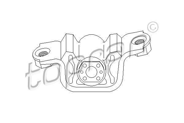 Купить 720 382 Topran Подушка двигателя Ducato 244 (1.9, 2.0, 2.3, 2.5, 2.8)